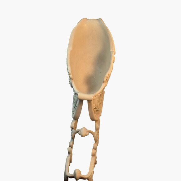 Ornate Victorian Sleigh Planter Floral Centerpiece Vintage 13 inch - Picture 11 of 12